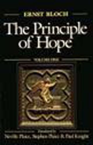 The Principle of Hope, Volume 1 (Studies in Contemporary German Social Thought, Band 1)